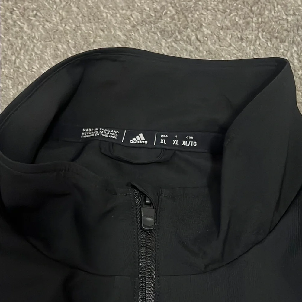 Black Adidas Men's Jacket - Picture 2 of 5